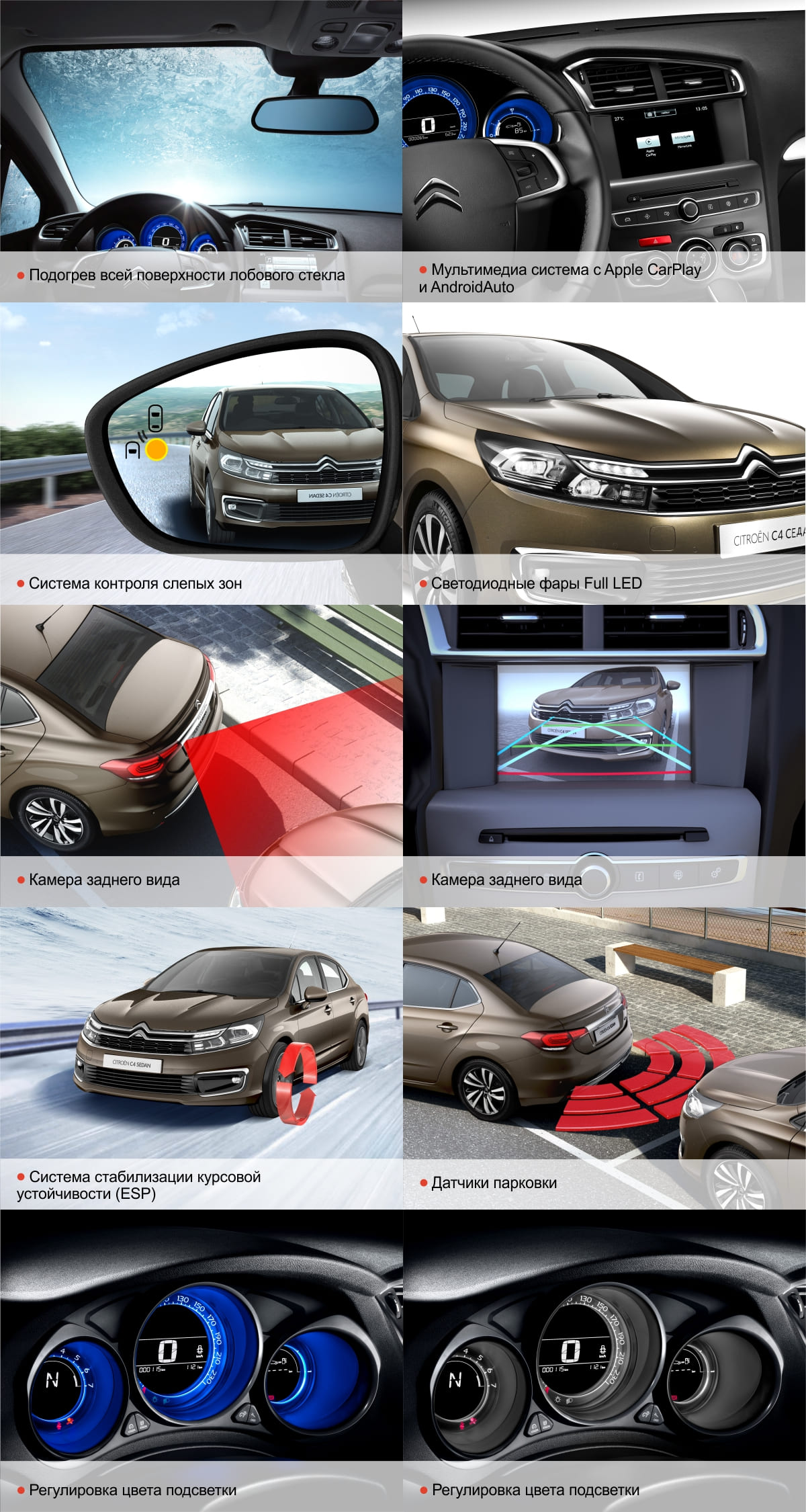 Citroёn C4 дизель - опции